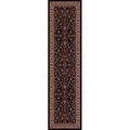 Concord Global 10 ft. 11 in. x 15 ft. Persian Classics Kashan - Black 2023T